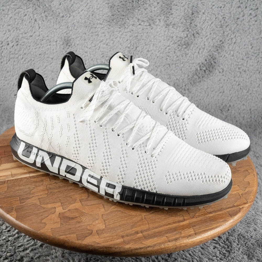 Men's UA HOVR™ Knit Lace Up Spikeless Golf Shoes Size 11.5